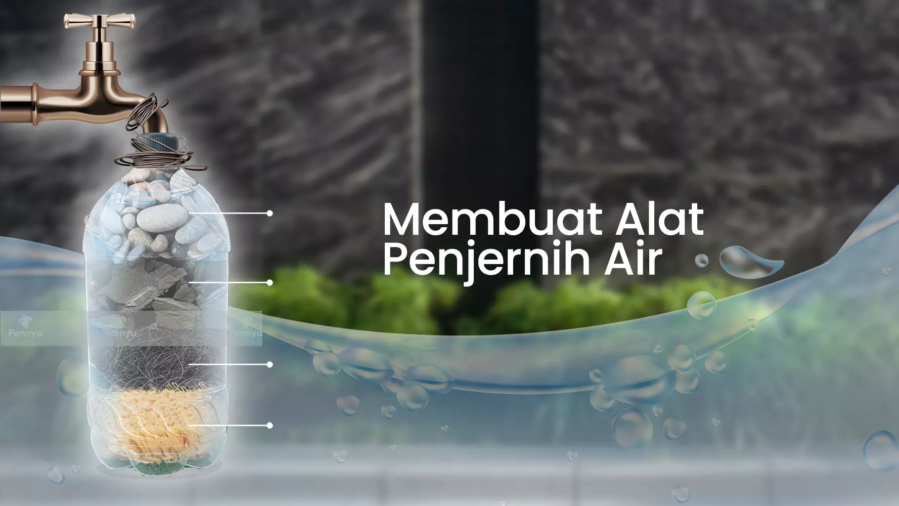 Penyaring Air Sendiri di Rumah, Jawaban atas Krisis Air Bersih